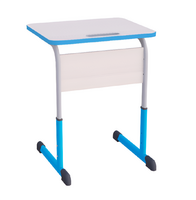 Парта SMARTY KEY одноместная регулируемая по высоте с антивандальной кромкой - fgospostavki.ru - Апрелевка