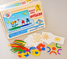 Игровой набор Фребеля "Узоры. Дымковская игрушка" (серия "Красота вокруг нас") - fgospostavki.ru - Апрелевка