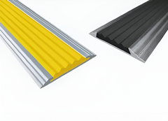 Алюминиевая полоса с резиновой вставкой 1330 миллиметров - fgospostavki.ru - Апрелевка