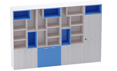 Комплект шкафов Smarty  для кабинета - fgospostavki.ru - Апрелевка
