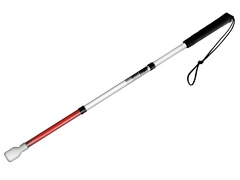 Трость складная графит детская на крючке 85 сантиметров (3 светоотражающих звена) - fgospostavki.ru - Апрелевка