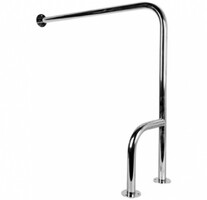 Поручень стационарный Г-образный (правая) - fgospostavki.ru - Апрелевка