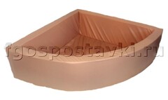 Сухой бассейн угловой полукруглый (без рисунка) - fgospostavki.ru - Апрелевка