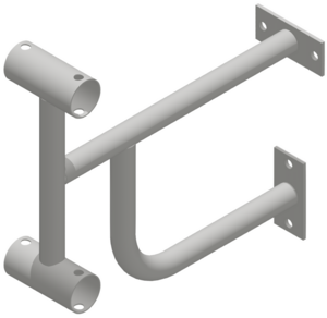 Кронштейн настенный (двухрядный) - fgospostavki.ru - Апрелевка