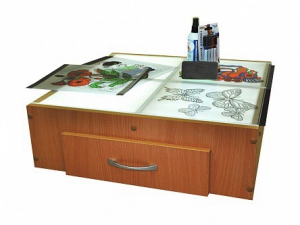 Световой модуль "Юный художник" с комплектом сменных заданий - fgospostavki.ru - Апрелевка