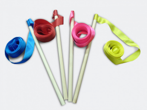 Лента атласная на деревянной палочке (20 метров) - fgospostavki.ru - Апрелевка