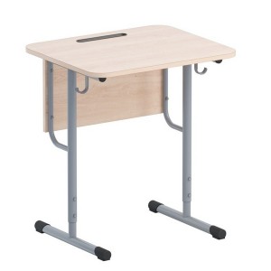 Стол одноместный ученический на круглой трубе - fgospostavki.ru - Апрелевка