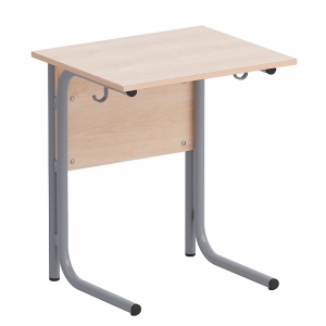 Стол ученический одноместный на круглой трубе - fgospostavki.ru - Апрелевка