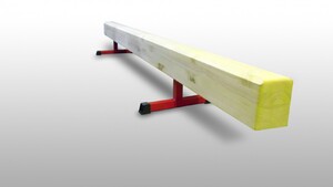 Бревно гимнастическое напольное на металлических опорах (3м) - fgospostavki.ru - Апрелевка