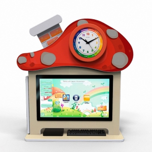 Профессиональный настольный логопедический моноблок с коррекционной направленностью "Грибной Домик" - fgospostavki.ru - Апрелевка