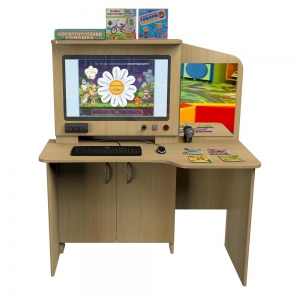 Мультимедийный образовательный интерактивный коррекционно-развивающий логопедический стол Logo 10 - fgospostavki.ru - Апрелевка