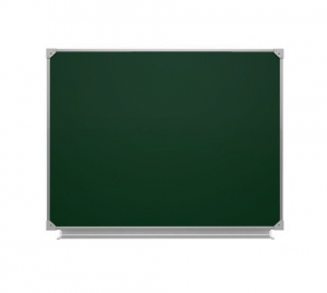 Меловая доска одноэлементная магнитная зеленая полимерная (1000*750) - fgospostavki.ru - Апрелевка