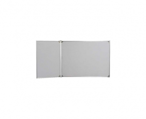 Доска магнитно-маркерная настенная двухэлементная белая полимерная (2250*1000) - fgospostavki.ru - Апрелевка