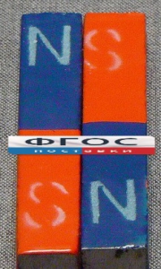 Магнит полосовой демонстрационный (пара) - fgospostavki.ru - Апрелевка