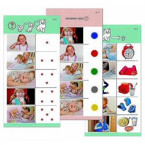 Комплект из 10 карточек "Обучающий калейдоскоп для ДО. Познание. Мой день" - fgospostavki.ru - Апрелевка
