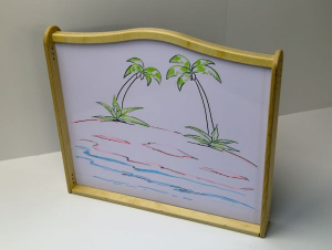 Двухсторонняя панель для игровых зон “Зеркальная и магнитно-маркерная” - fgospostavki.ru - Апрелевка