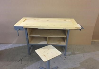 Верстак столярный учебный Вст-У-ФР (П) - fgospostavki.ru - Апрелевка