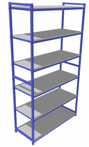 Стеллаж для хранения спортивного инвентаря (6 полок) - fgospostavki.ru - Апрелевка