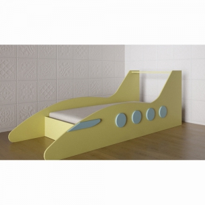 Детская кровать-самолет «Аэробус» - fgospostavki.ru - Апрелевка