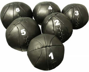 Медицинбол (1 килограмм, натуральная кожа) - fgospostavki.ru - Апрелевка