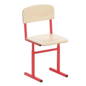 Стул ученический регулируемый на прямоугольной трубе рост. гр. № 1-4 - fgospostavki.ru - Апрелевка