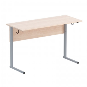 Стол ученический двухместный на прямоугольной трубе - fgospostavki.ru - Апрелевка