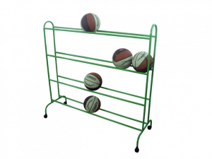 Стеллаж для хранения мячей на колесах - fgospostavki.ru - Апрелевка