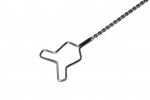 Зонд массажный "Мишка" на витой ручке с колечком (автор Микляева Ю.В.) - fgospostavki.ru - Апрелевка