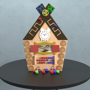 Бизиборд «Сказочный теремок» - fgospostavki.ru - Апрелевка