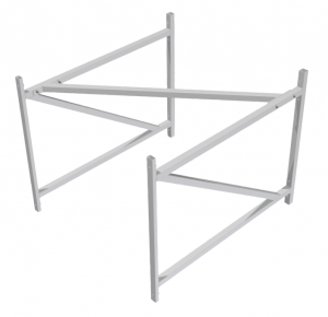 Ферма баскетбольная для щита из оргстекла (вынос 1,2 метра) - fgospostavki.ru - Апрелевка