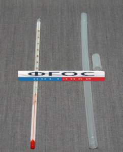 Термометр спиртовой от -10 до +110 °C - fgospostavki.ru - Апрелевка