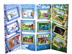 Дидактическая ширма "Народные сказки" - fgospostavki.ru - Апрелевка