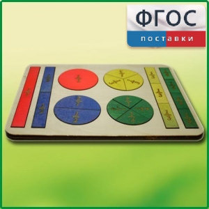 Набор «Простые дроби» - fgospostavki.ru - Апрелевка