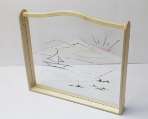 Панель для игровых зон “Прозрачный мольберт” - fgospostavki.ru - Апрелевка