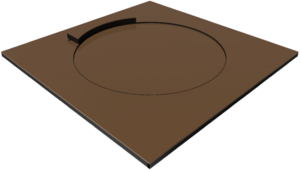 Обруч с сегментом для толкания ядра - fgospostavki.ru - Апрелевка