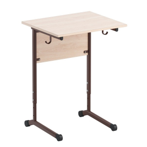Стол ученический одноместный. Регулируемый по высоте - fgospostavki.ru - Апрелевка