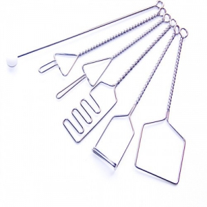 Постановочные зонды с витыми ручками с колечком, мини. Комплект из 6 зондов - fgospostavki.ru - Апрелевка