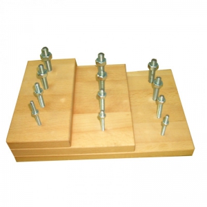 Настольный тренажер "Панель с гайками" - fgospostavki.ru - Апрелевка