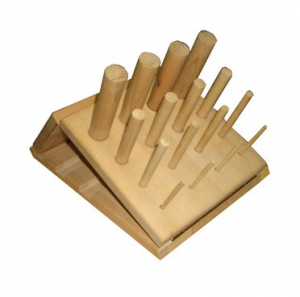 Наклонная панель с колышками для развития силы и подвижности пальцев рук и кисти (32 колышка) - fgospostavki.ru - Апрелевка