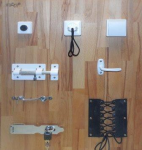 Настенная панель для эрготерапии (вариант 3) - fgospostavki.ru - Апрелевка