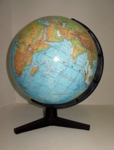 Глобус Земли физический М 1:50 - fgospostavki.ru - Апрелевка