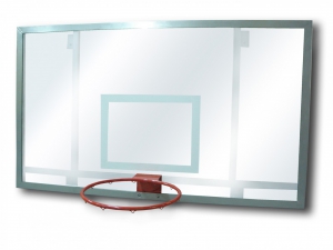 Щит баскетбольный игровой, поликарбонат (1800х1200 миллиметров) - fgospostavki.ru - Апрелевка