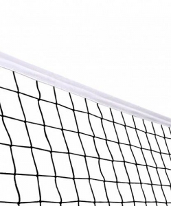 Сетка волейбольная (нить 4 миллиметра, 1*9,5 метра) - fgospostavki.ru - Апрелевка