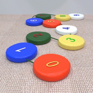 Игровой набор Цифры-шагайка - fgospostavki.ru - Апрелевка