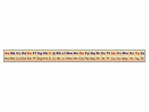 Стенд-лента "Алфавит" (английский язык) - fgospostavki.ru - Апрелевка