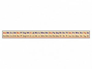 Стенд-лента "Алфавит" (английский язык) - fgospostavki.ru - Апрелевка