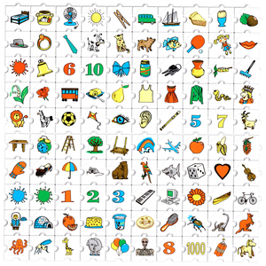 Обучающий конструктор «Мои первые слова» 100 картинок - fgospostavki.ru - Апрелевка