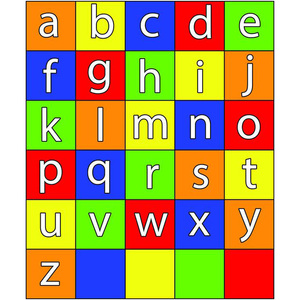 Тематическое поле-маршрутизатор «Английский алфавит» для мини-робота Bee-Bot/Blue-Bot - fgospostavki.ru - Апрелевка