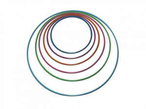 Обруч гимнастический стальной окрашенный (750 миллиметров, 700 грамм) - fgospostavki.ru - Апрелевка
