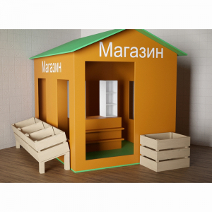 Игровой домик «Рынок» - fgospostavki.ru - Апрелевка